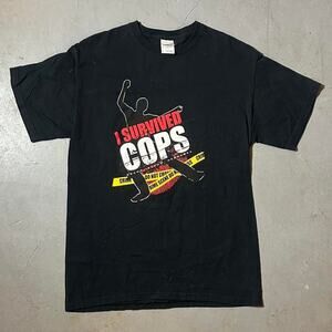 I survived cops tee shirt